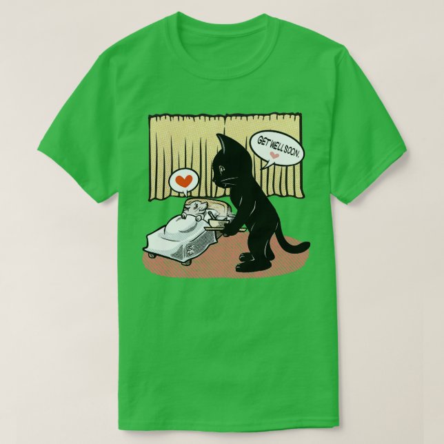 Camiseta Mejore pronto (Diseño del anverso)