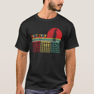 Camiseta Mejores acordes de guitarra para papá guitarrista