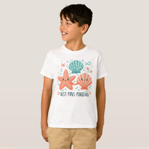 Camiseta Mejores Aletas Por Siempre, Estrella de M