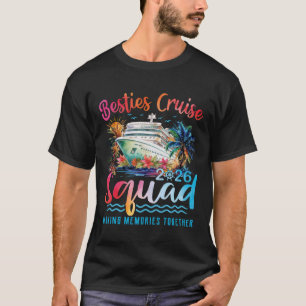Camiseta Mejores Amigas Grupo de Crucero 2026 Vacaciones de