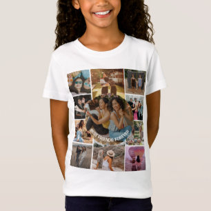 Camiseta Mejores Amigas Para Siempre 11 Colage de Fotos Ami