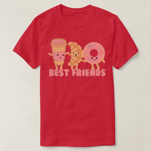 Camiseta Mejores amigos (Diseño del anverso)