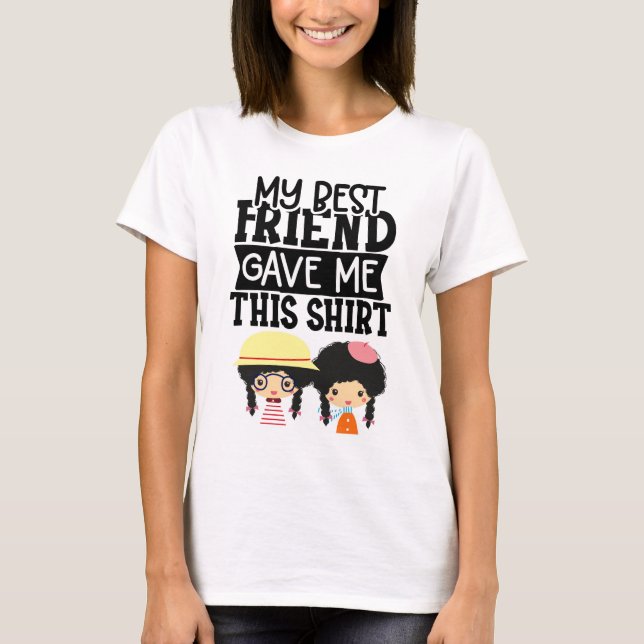 Camiseta Mejores amigos (Anverso)