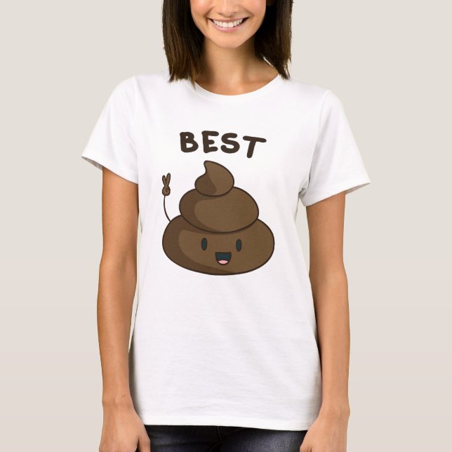 Camiseta Mejores amigos (Anverso)
