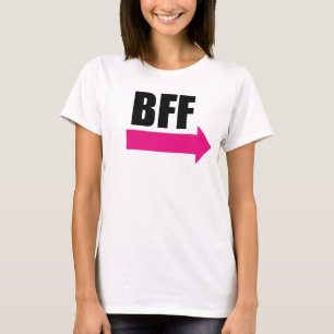 Camiseta Mejores amigos adecuados que hacen juego (BFF)
