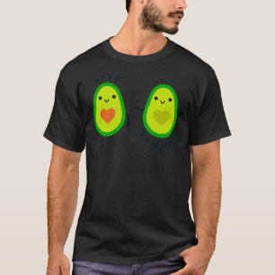 Camiseta mejores amigos de aguacate