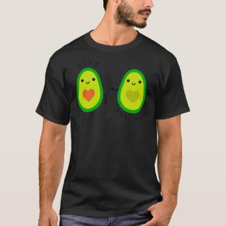 Camiseta mejores amigos de aguacate