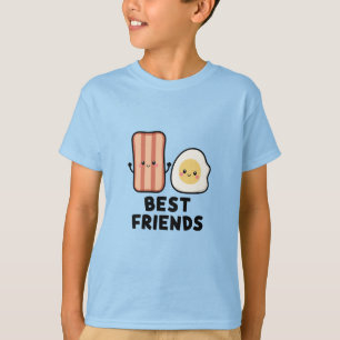 Camiseta Mejores amigos de Bacon y Egg