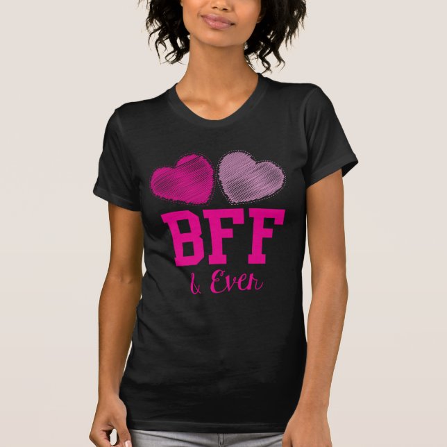Camiseta Mejores amigos de BFF para siempre (Anverso)