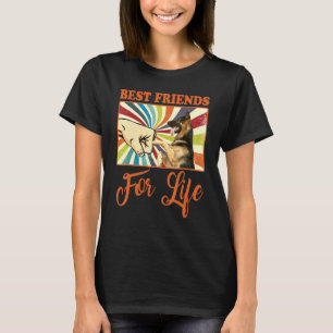Camiseta Mejores Amigos De La Vida Pastor Alemán