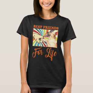 Camiseta Mejores Amigos De La Vida - Perro Recuperador De L