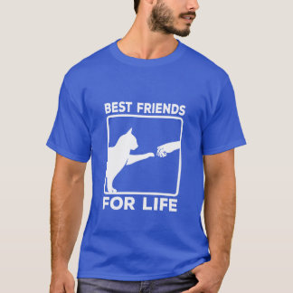 Camiseta Mejores amigos de los amigos del gato Gato Gato Lo