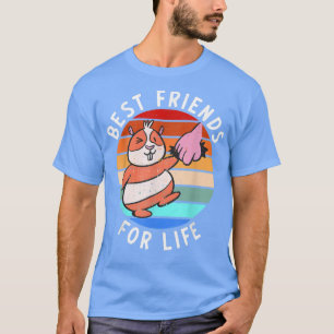 Camiseta Mejores amigos de un cerdo guineano salvavidas