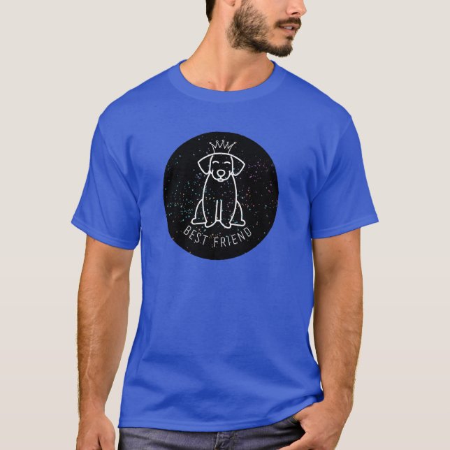 Camiseta Mejores amigos del perro (Anverso)