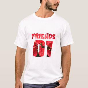 Camiseta Mejores amigos para 3 - amigos