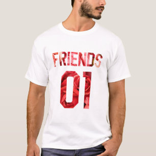 Camiseta Mejores amigos para 3 - amigos