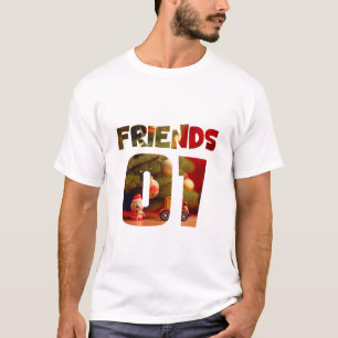 Camiseta Mejores amigos para 3 - amigos