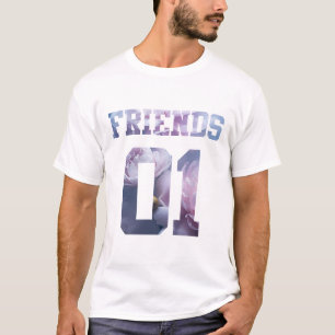 Camiseta Mejores amigos para 3 - Amigos