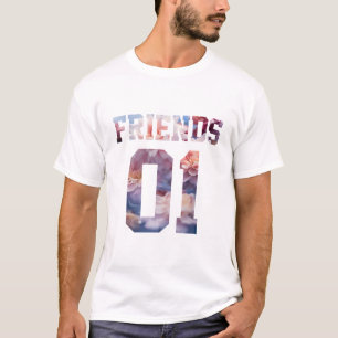 Camiseta Mejores amigos para 3 - amigos