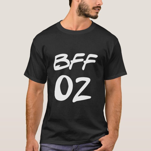 Camiseta Mejores amigos para 3 - BFF 02 (Anverso)
