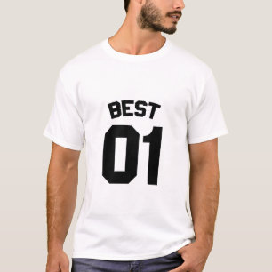 Camiseta Mejores Amigos Para 3 - Mejor 01