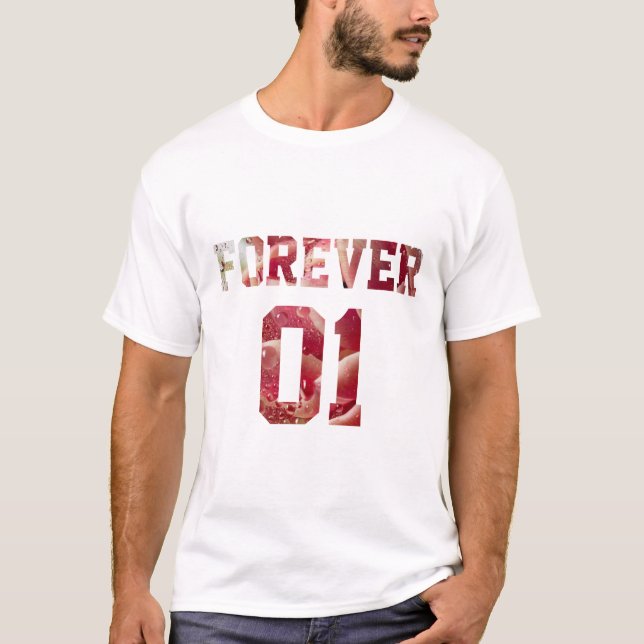 Camiseta Mejores Amigos para 3 - para siempre (Anverso)
