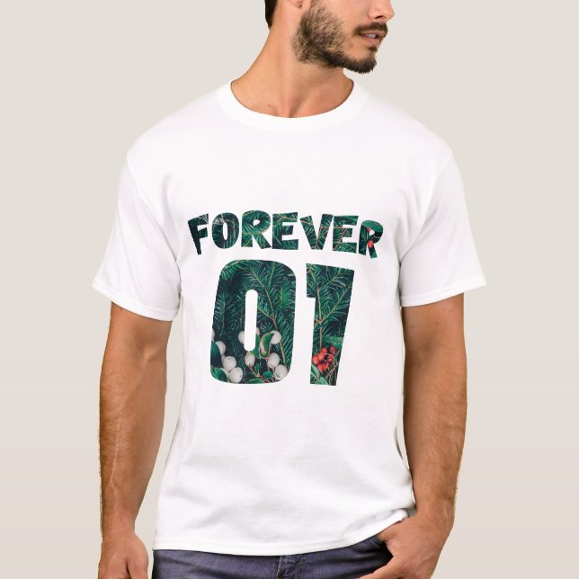 Camiseta Mejores Amigos para 3 - para siempre (Anverso)