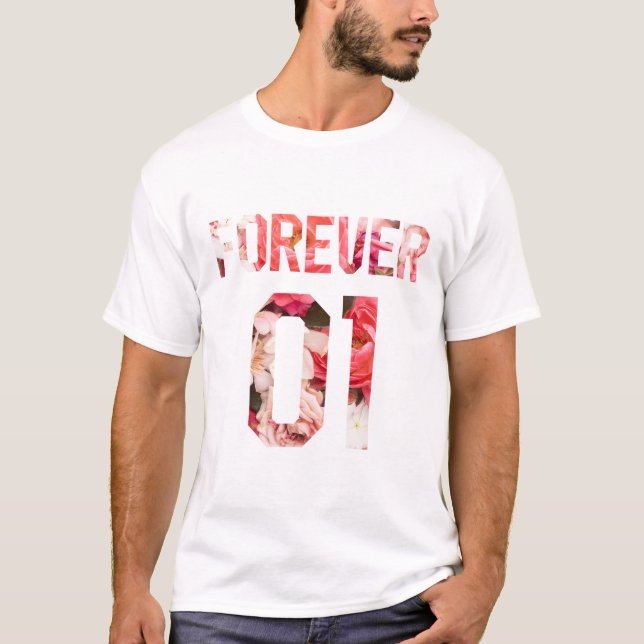 Camiseta Mejores Amigos para 3 - para siempre (Anverso)