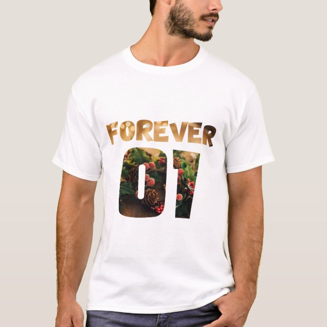 Camiseta Mejores Amigos para 3 - para siempre (Anverso)