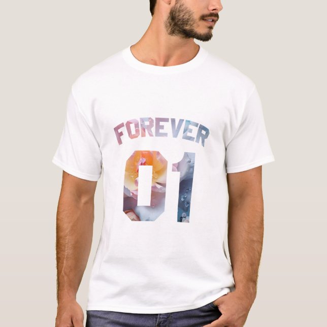 Camiseta Mejores amigos para 3 - Para siempre 01 (Anverso)