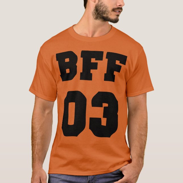 Camiseta Mejores amigos para la cosecha de 3 BFF (Anverso)