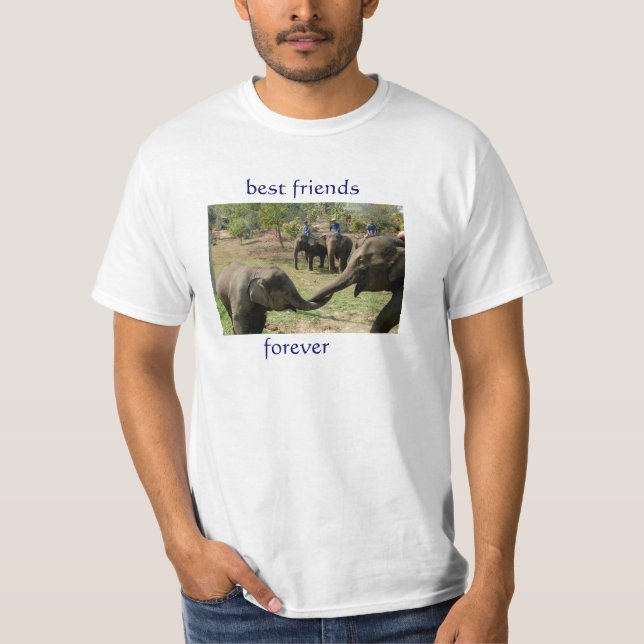 Camiseta Mejores amigos para siempre (Anverso)