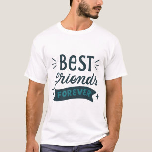 Camiseta Mejores Amigos Para Siempre