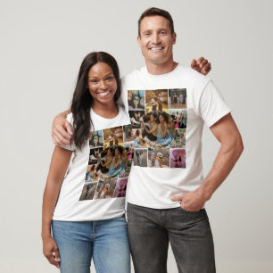 Camiseta Mejores Amigos para Siempre 11 Colage de Fotos Ami