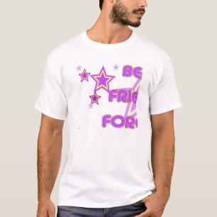 Camiseta Mejores amigos para siempre estrellas amarillas pú