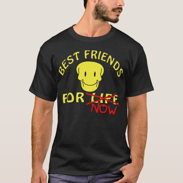 Camiseta Mejores Amigos Para Toda La Vida (Anverso)