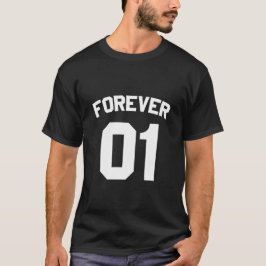 Camiseta Mejores Amigos Por 3 - por siempre 01