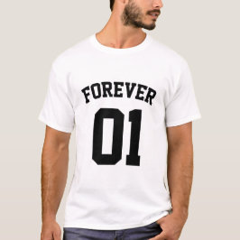 Camiseta Mejores Amigos Por 3 - por siempre 01