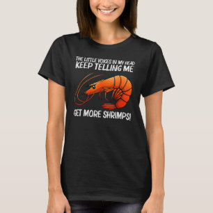 Camiseta Mejores camarones para hombres y mujeres langostin