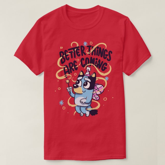Camiseta Mejores Cosas Vienen Los Perros De Hadas (Diseño del anverso)