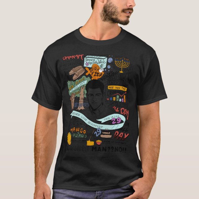 Camiseta Mejores cotizaciones de Schmidt (coloreadas) (Anverso)