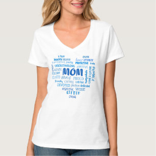 Camiseta Mejores cualidades de la madre y características d