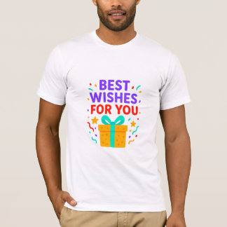 Camiseta Mejores deseos para los niños Cajón de regalo colo