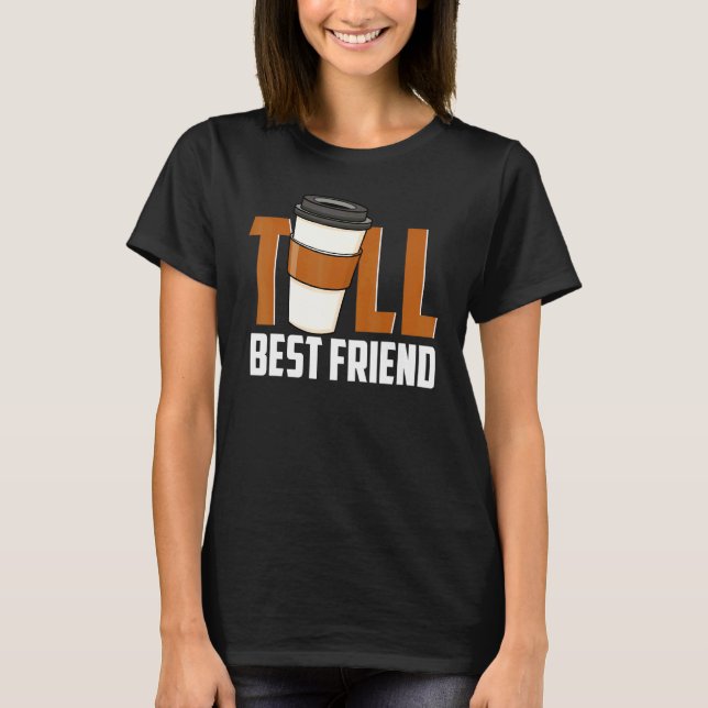 Camiseta Mejores diseños de café de amigos (Anverso)