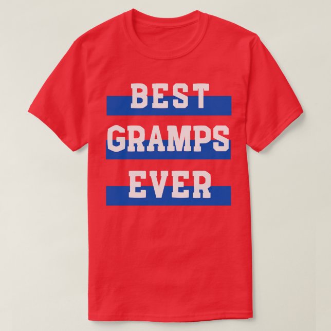 Camiseta Mejores Gramps (Diseño del anverso)