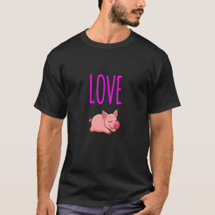 Camiseta Mejores granjeros Mercado Orgánico Cerdo