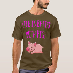 Camiseta Mejores granjeros Mercado Orgánico Porcino Lover 2