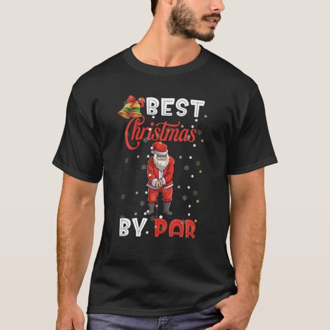 Camiseta Mejores Navidades De Par Funny Navidades Santa Gol (Anverso)