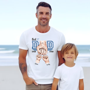 Camiseta Mejores Papá del Mundo Choque de Puños - 