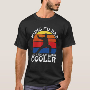 Camiseta Mejores papás de Kung Fu son como los regulares pe
